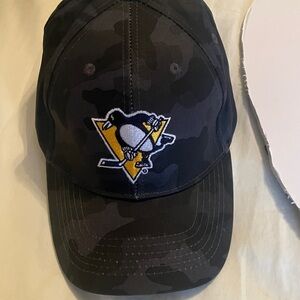 Camouflage Baseball Cap with Penguin Logo